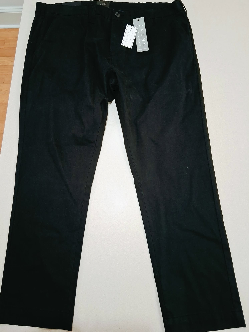 Jachs Men's Black Chinos 40 X 30